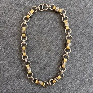 Vintage gold & Silver Necklace